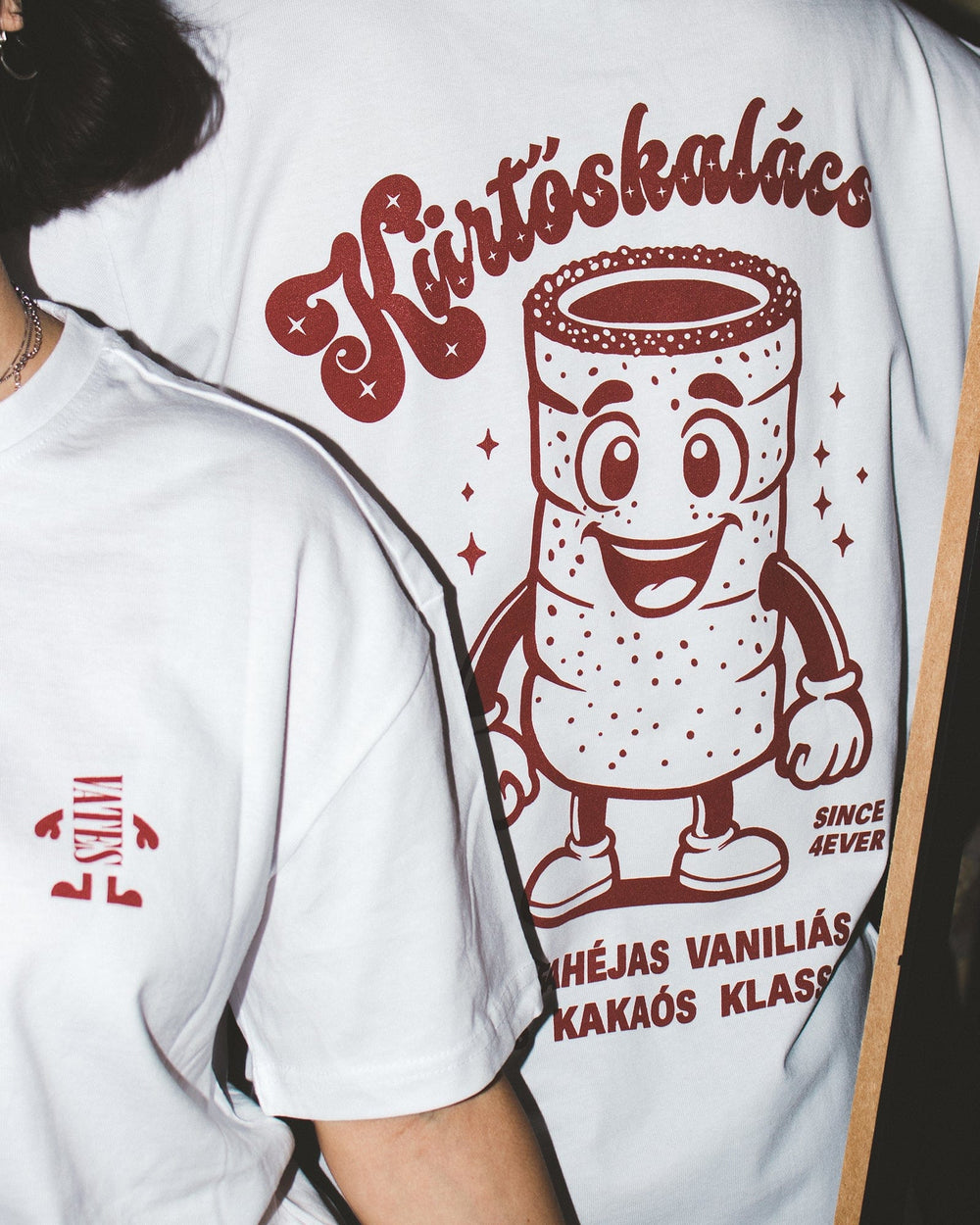IKONIK | KÜRTŐSKALÁCS oversized prémium póló
