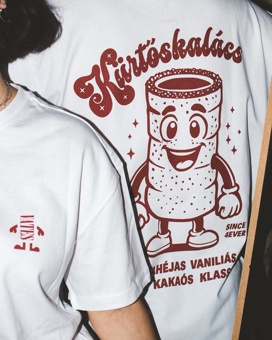 IKONIK | KÜRTŐSKALÁCS oversized prémium póló